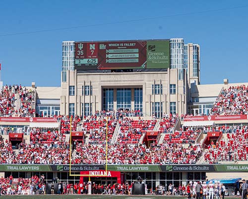 Greene & Schultz Trial Lawyers Are Proud Partner of Indiana University Athletics